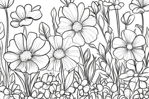 Download Black White Flower Background - Flower background Collection