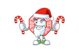 Download Chinese Square Feng Sui Candycane Cartoon Style - Candycane Collection