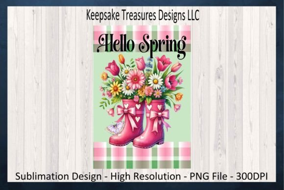 Download Hello Spring Yard Flag Spring Boots PNG - Spring boots Collection