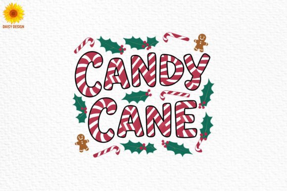 Download Candycane Christmas Sublimation Png - Candycane Collection