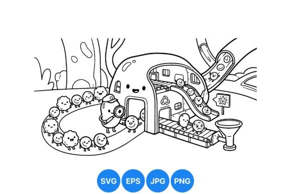 Download Cute Manufacturing Factory Illustration - Factory illustration Collection