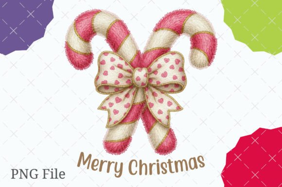 Download Latch Hook Yarn Faux Candycane Christmas - Candycane Collection
